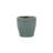 Blue Ceramic 22 Ounce Striped Round Distressed Pot Planter