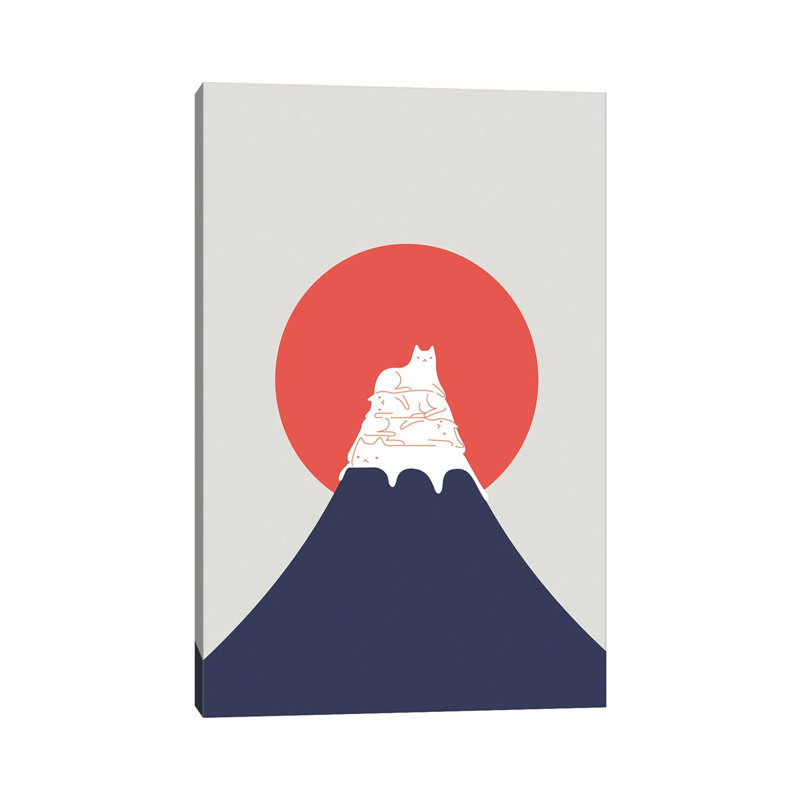 Cat Landscape by Lim Heng Swee - Wrapped Canvas Print, 101.6 cm H x 66.04 cm W x 1.91 cm D