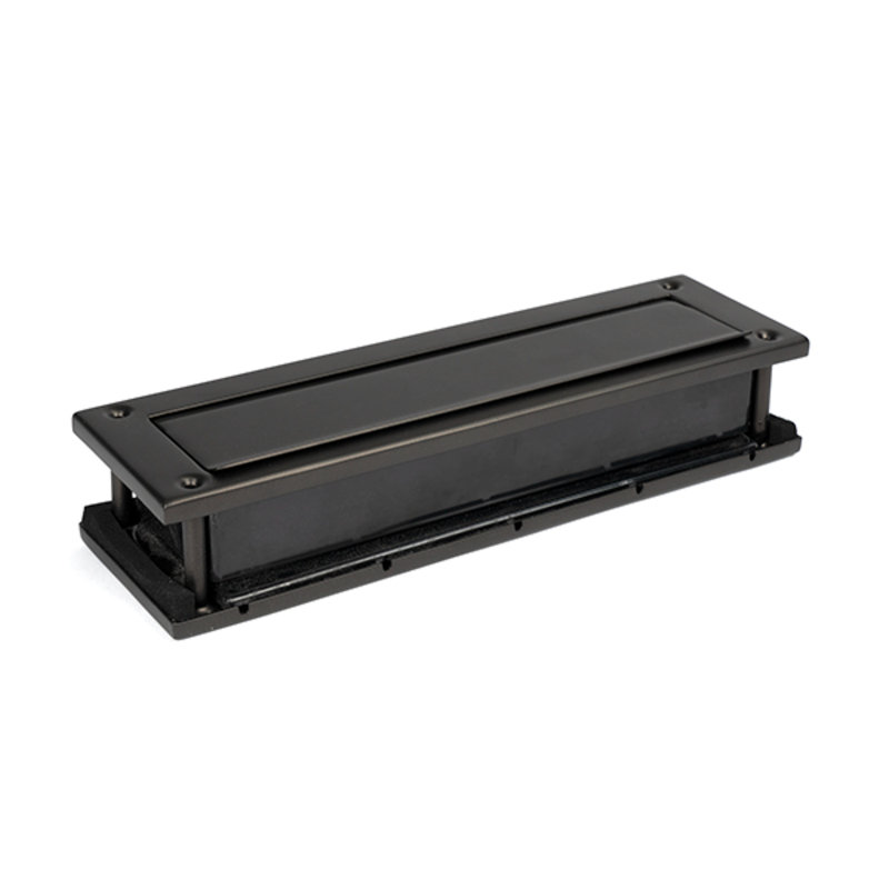 Door accessory, 31.5cm H x 9.2cm W x 0.5cm D, Aged Bronze