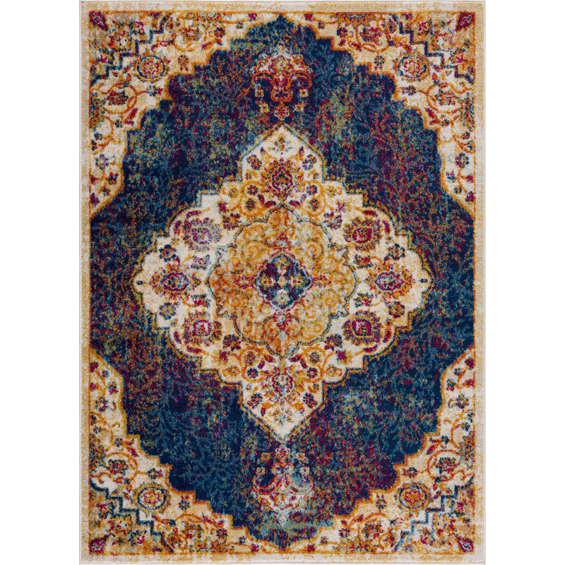 Edwa Oriental Indoor Rug, Rectangle 5'3" x 7'3"