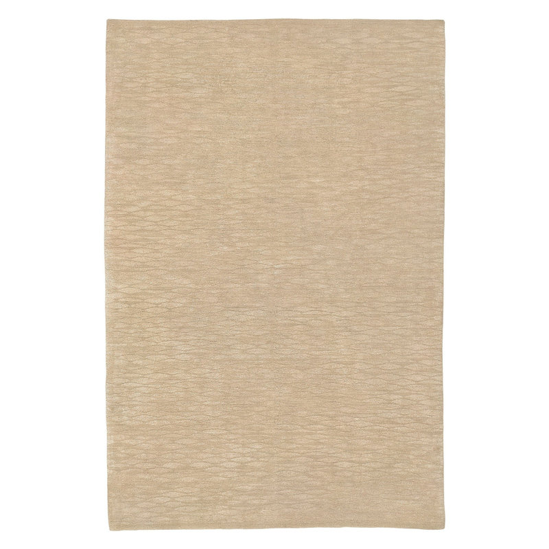 Tempo Geometric Area Rug in Beige/Neutral, Rectangle 3' x 5'