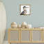 «Stoic Heron regardant vers la droite», art mural sur toile flottante par Roozbeh Bahramali-730771062-730771057