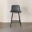 Cannell Upholstered Counter Stool with Metal Frame-814644127