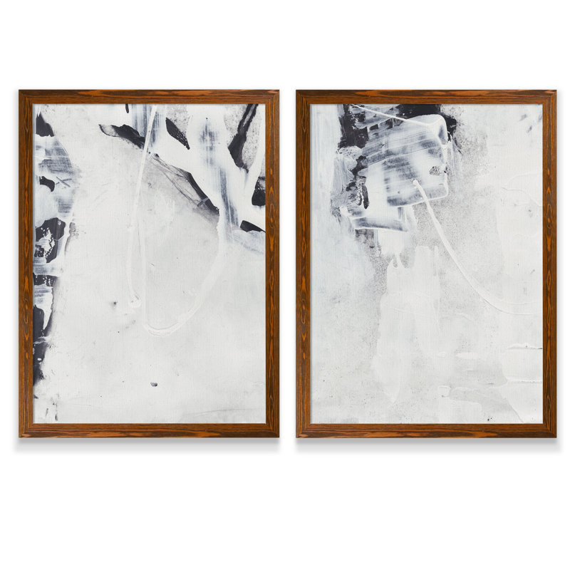 «Fire and Ice I» par Vincent Van Gogh, ensemble de 2 reproductions d'art encadrées, H 20 po x l 16 po x P 1,25 po