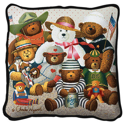 Coussin en coton Gangs All Here