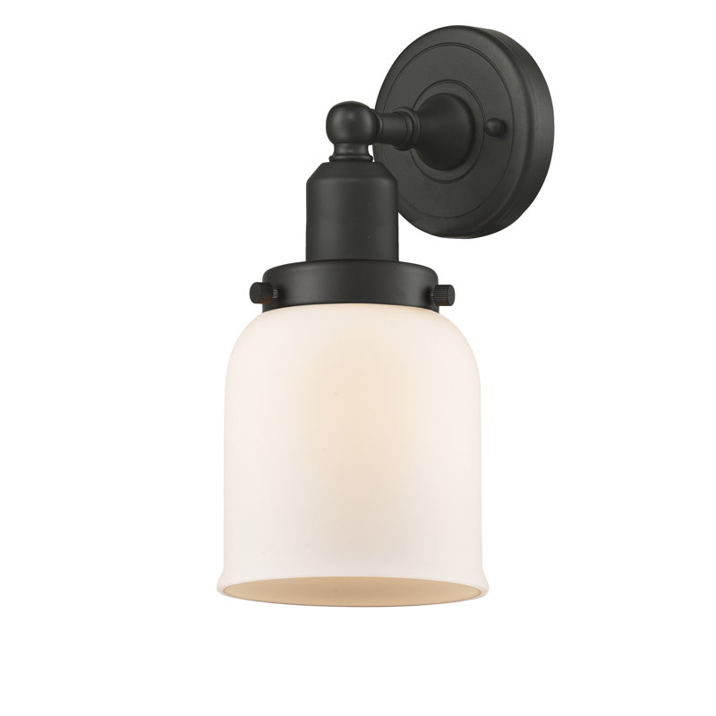 Wellow Armed Sconce, Oil Rubbed Bronze, Matte White, LED