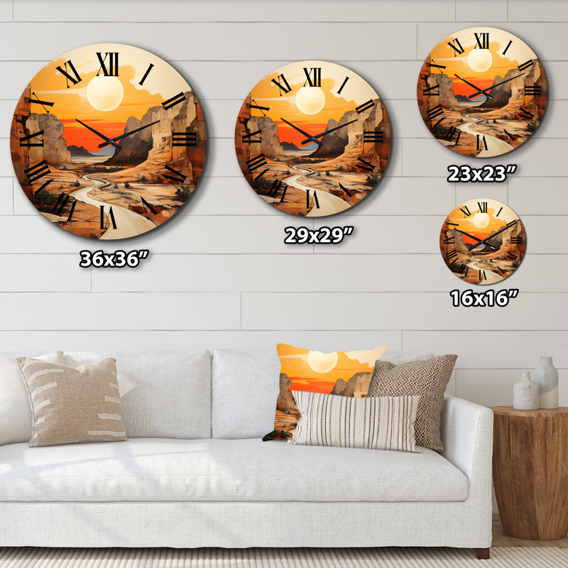 Horloge murale Bego, Moyenne