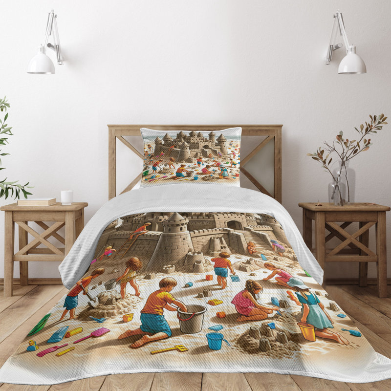 Polyester Coverlet, Twin Coverlet + 1 Standard Shams