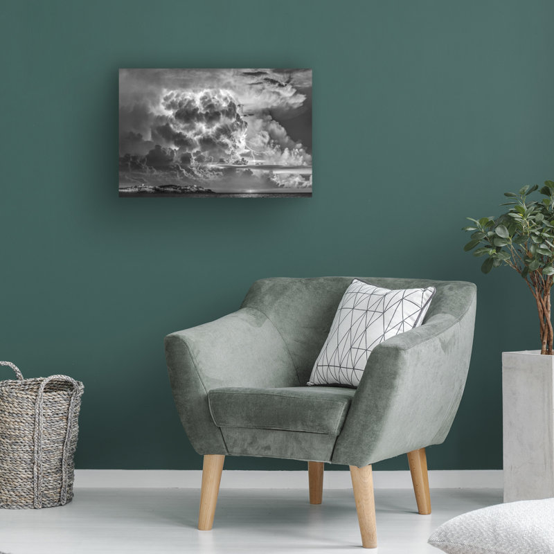 Œuvre sur toile, bolle Pablo Perdomo, H 12 po x l 19 po