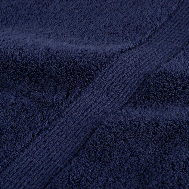 Washcloths Cotton, Navy Blue