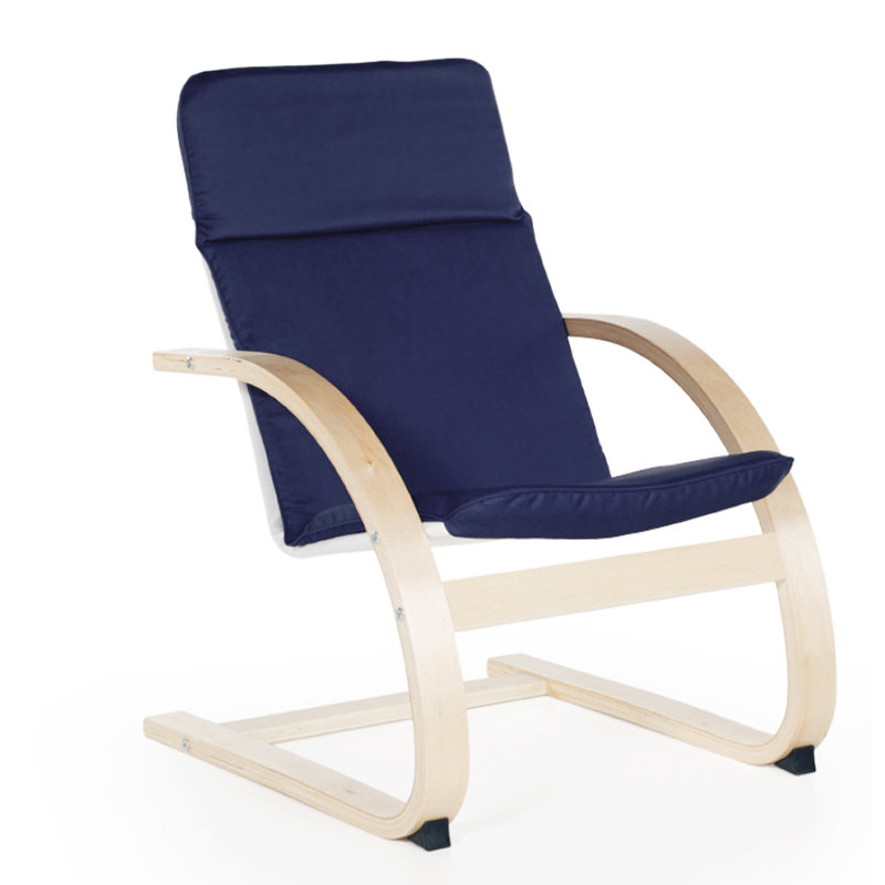 Chaise berçante pour enfants d'âge préscolaire et Kiddie, Bleu