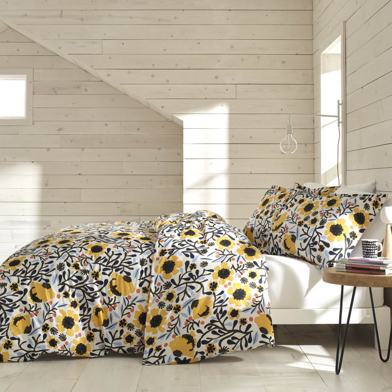 Ensemble de housse de couette Marimekko Mykero, Housse de couette double / grand et 2 taies