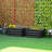 2 Piece Metal Planter Box Raised Garden Bed
