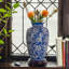 14" Bright Yellow Tung Chi Vase-1049559676