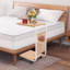 Table d'appoint en forme de C avec roulettes de frein-378689073-378689075