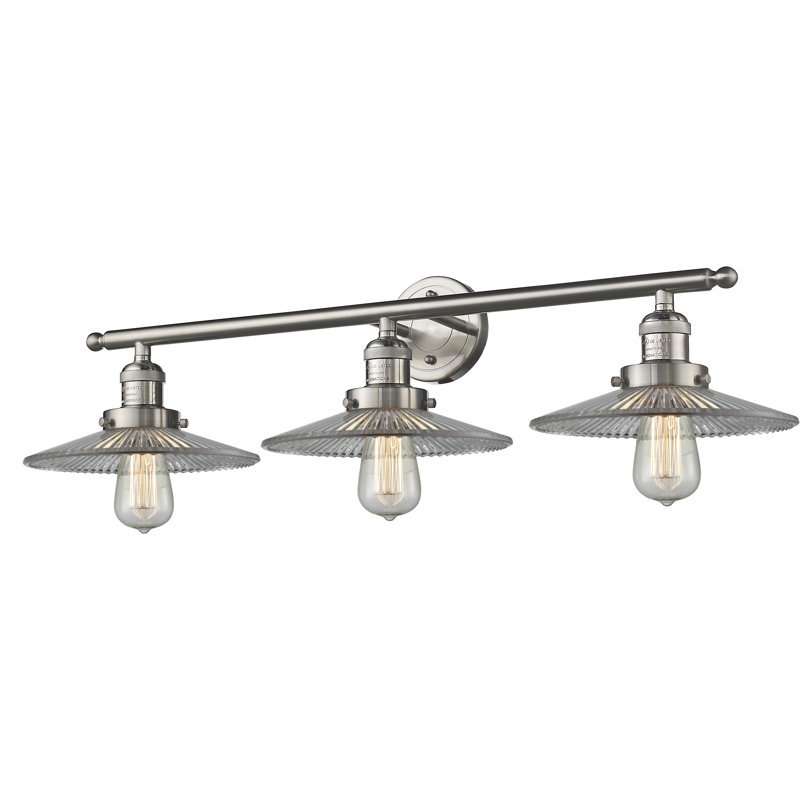 Miramontes 3 - Light Vanity Light, Brushed Satin Nickel, Clear