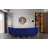142" Wide Upholstered Tufted Velvet Symmetrical Modular Round-Shaped Curved Sofa-87415499