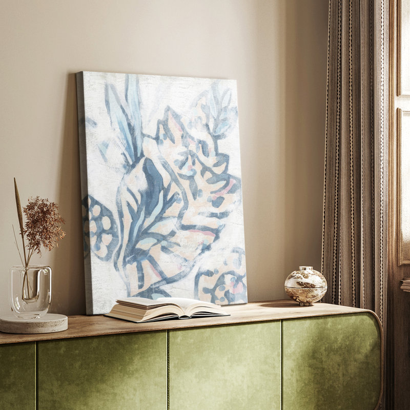 Beach Shell Fresco II - galerie sur mesure, H 18 po x l 12 po