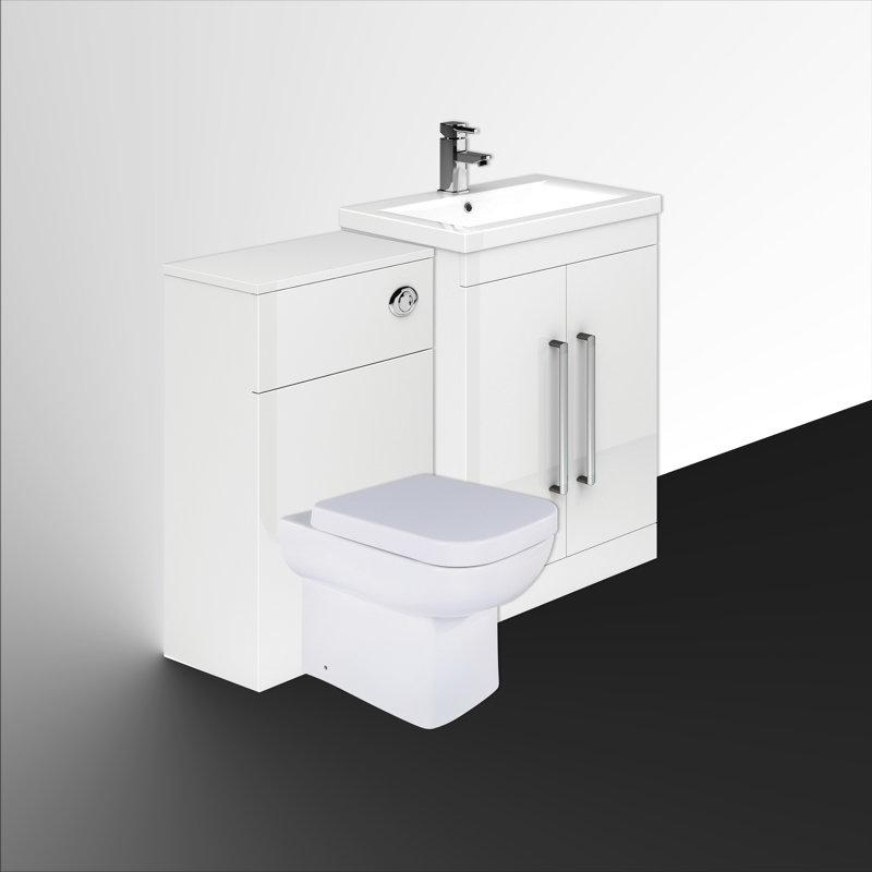 Whitfield Bathroom Vanity with Glass Basin