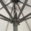 Parasol d'extérieur 9 'en aluminium pour patio