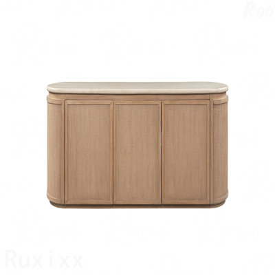 Stone Top & Rope Front Server