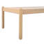 Table basse d'extérieur en bois d'acacia Haven avec plateau à lattes-122565089