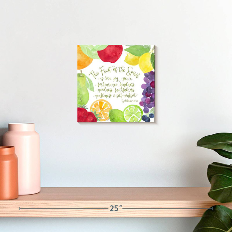 Tergel Fruit Of The Spirit I - Fruit, H 10 po x l 10 po