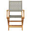 7 Piece Garden Dining Set Poly Rattan And Solid Wood-1193272570