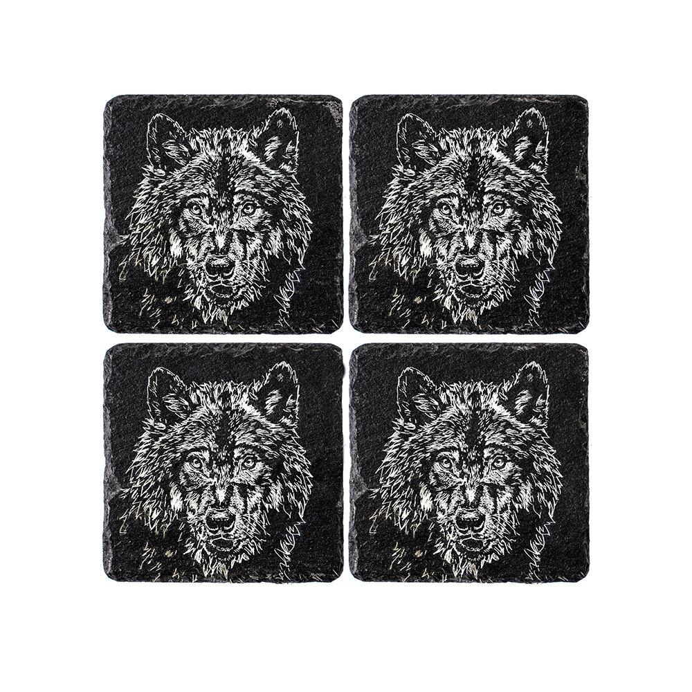 Square 4 Piece Coaster Set