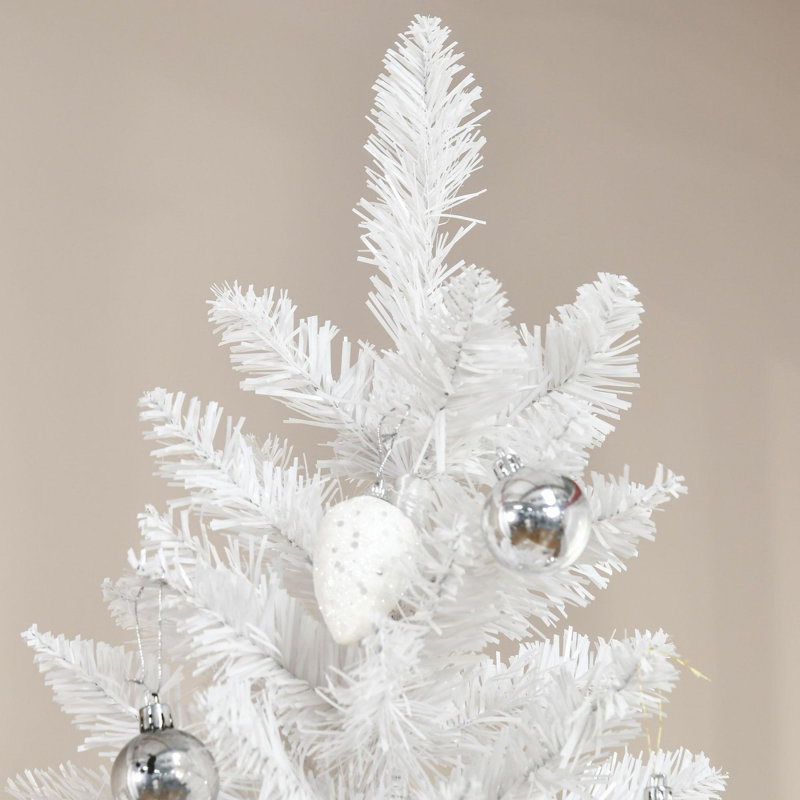Grand sapin de Noël artificiel non éclairé, 6'