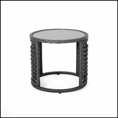 TATIANA Durable and Stylish Side Table, Perfect for Indoor and Outdoor Use with Spacious Top and Weather-Resistant Design.