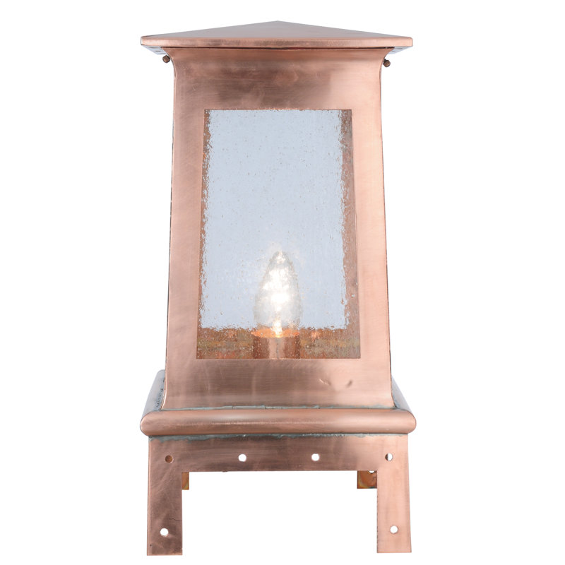 Rustic Lodge LED Fence Post Cap