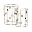 Ensemble de table d'appoint en métal Eppler