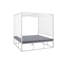 Bergerson 195cm Wide Patio Daybed with Cushions