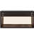 Black Wall Spice Rack Cabinet With Door For Kitchen And Dining - Space Optimized 15Mm Particle Board