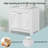 30" Bathroom Vanity With Ceramic Sink,vintage Style-1094323972
