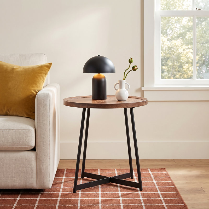 Xavier End Table, Walnut