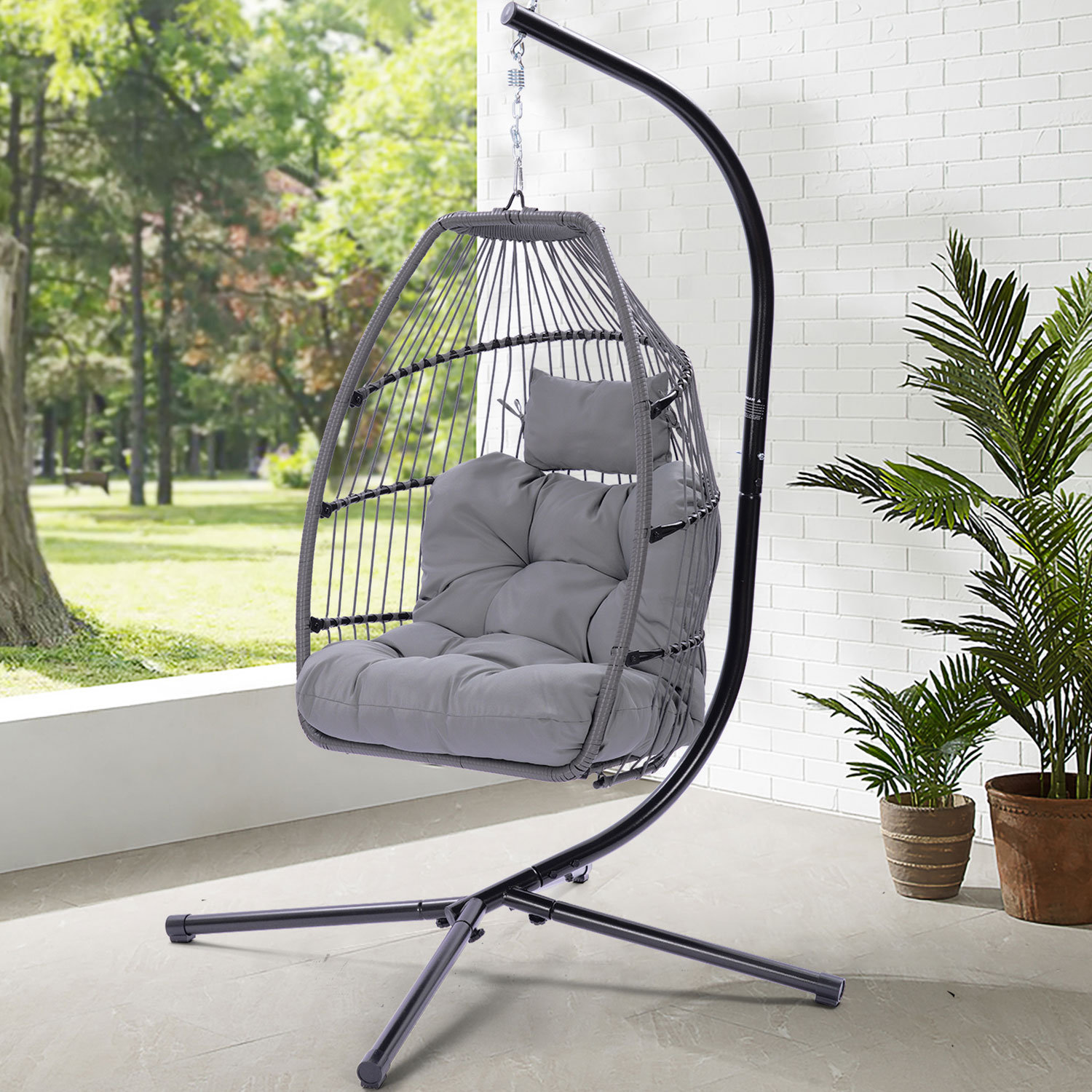 Dakota Fields Caprica Porch Swing Wayfair