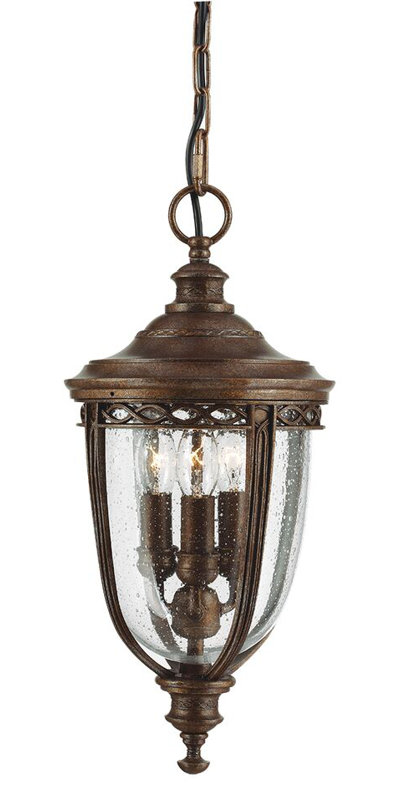 Thynes 3 - Light Pendant, Medium, British Bronze