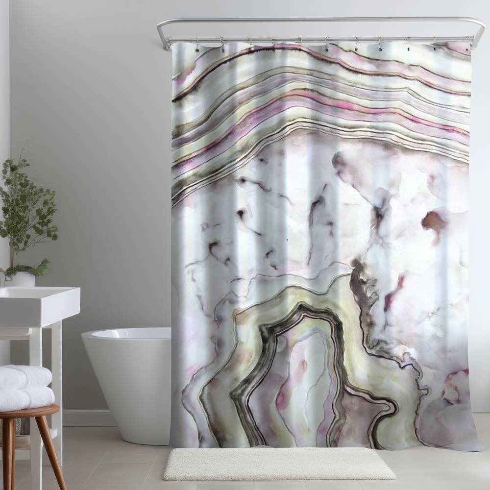 Begin Edition International Inc Abstract Shower Curtain Wayfair   Abstract Shower Curtain 