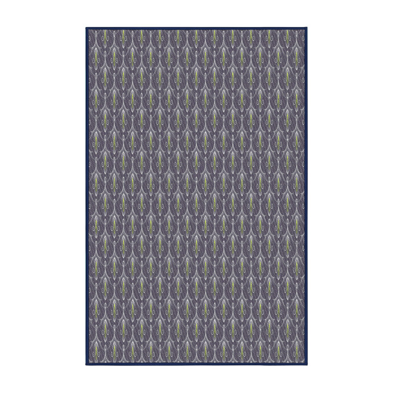 Tapis décoratif gris posstell, Rectangle 5 pi x 7 pi