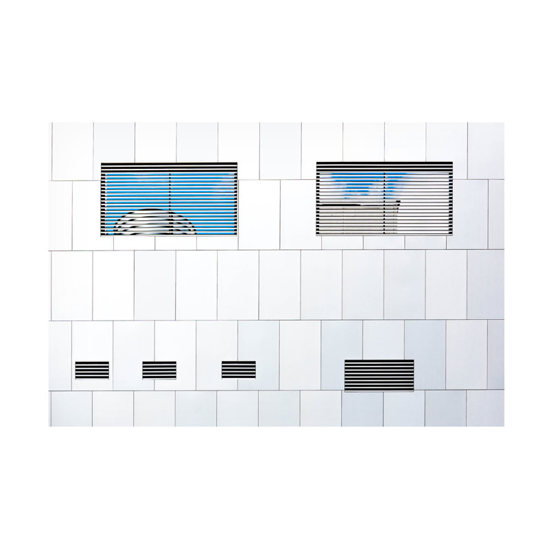Jan Niezen  Asymmetric Architecture Canvas Art, 12" H x 19" W
