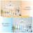 Ausable 24'' Futuristic UFO Design DIY Shapes Bladeless LED Ceiling Fan with Dimmable Lights and Remote-1503140022