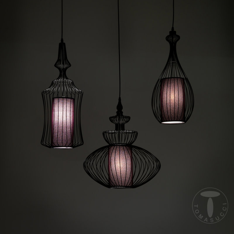 3 - Light Black Pendant