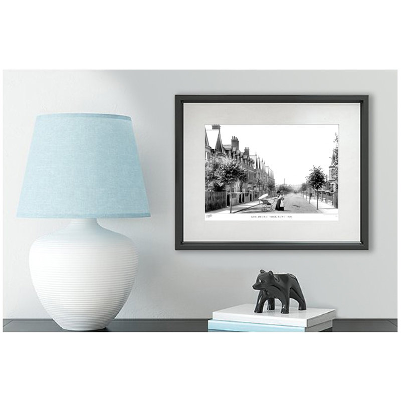 Guildford, York Road 1904 by Francis Frith - Single Picture Frame Print, 40cm H x 50cm W x 2.3cm D