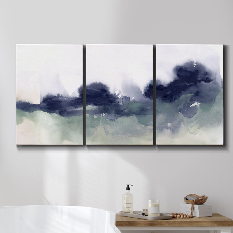 «Dancing Pink Trio III», 3 impressions sur toile tendue, H 60 po x l 120 po x P 2 po