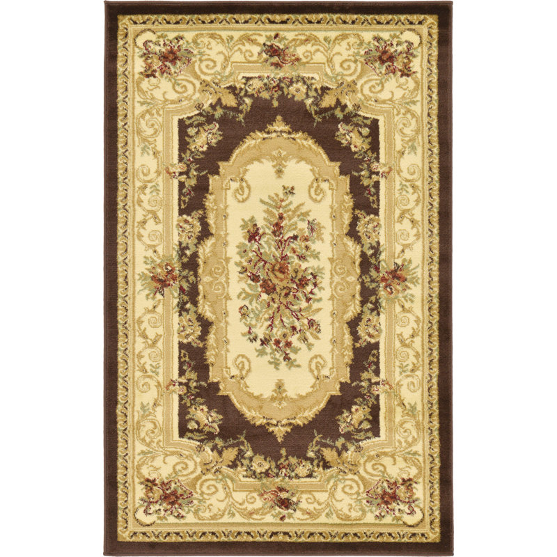 Oriental Area Rug, Rectangle 99 x 160cm
