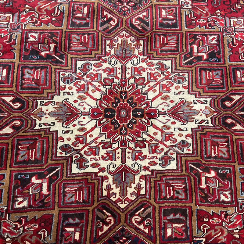 Tapis rectangulaire en laine