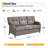 Fiorillo 3-Seat All-Weather PE Wicker Patio Sofa With 5" Thick Cushions-1791196624