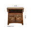 Armoire simple en bois massif